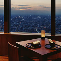 梢／パーク ハイアット 東京 画像3 夜景が見えるレストラン