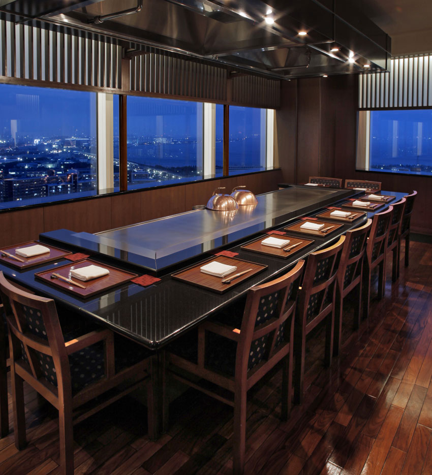 鉄板焼　燔／浦安ブライトンホテル 画像5 夜景が見えるレストラン