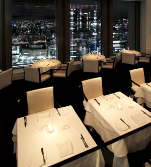 AUXAMIS TOKYO フレンチ 夜景が見えるレストラン