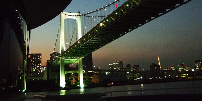 シンフォニー東京湾クルーズ 画像1 夜景が見えるレストラン