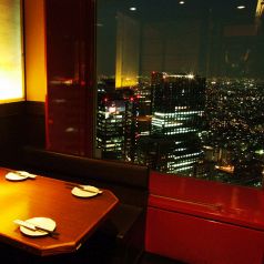AJITO　新宿住友ビル店 画像3 夜景が見えるレストラン