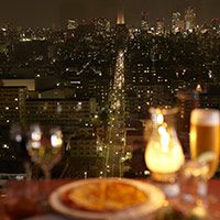 カクテルラウンジ パノラマ／ホテル イースト21東京 画像2 夜景が見えるレストラン