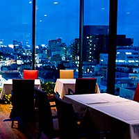 オロビアンコ アリメンタリア スプマンテリア 画像2 夜景が見えるレストラン