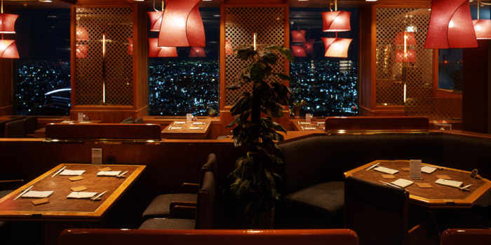 新宿 瀬里奈 画像2 夜景が見えるレストラン